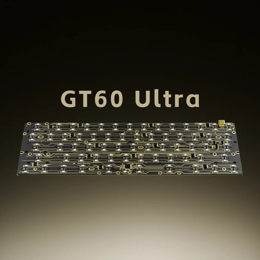 GATERON GT60 Ultra HE Magnetic Keyboard PCB - Dual LED Glow PCB