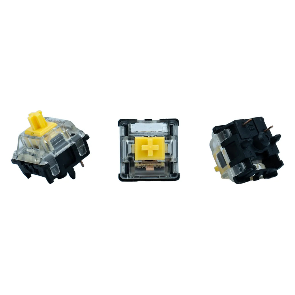 GATERON Sub-Brand EF Silent Yellow Switch Set
