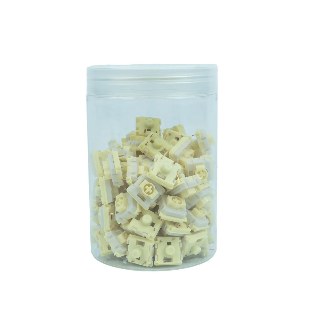 GATERON KS-33 Low Profile Banana Chocolate Tactile Switch Set
