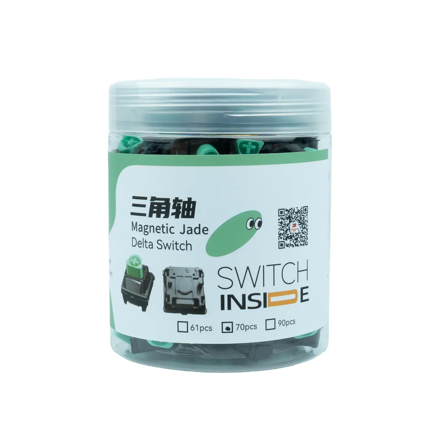 GATERON Magnetic Jade Delta Switch Set