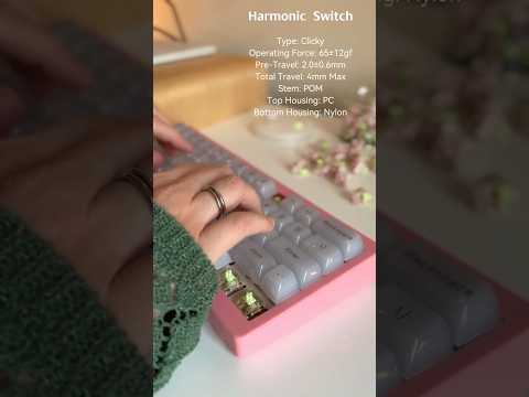 GATERON Harmonic Clicky Switch Set